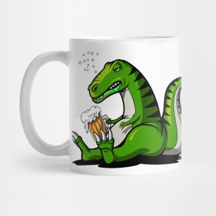 T-Rex Dinosaur Beer Party Mug